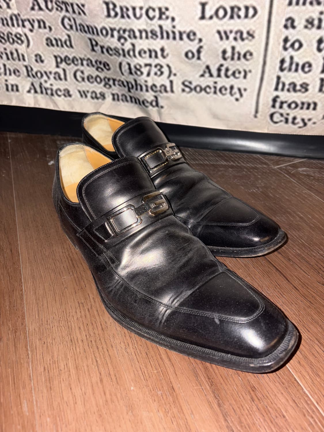 D&G black leather shoes 상품이미지1