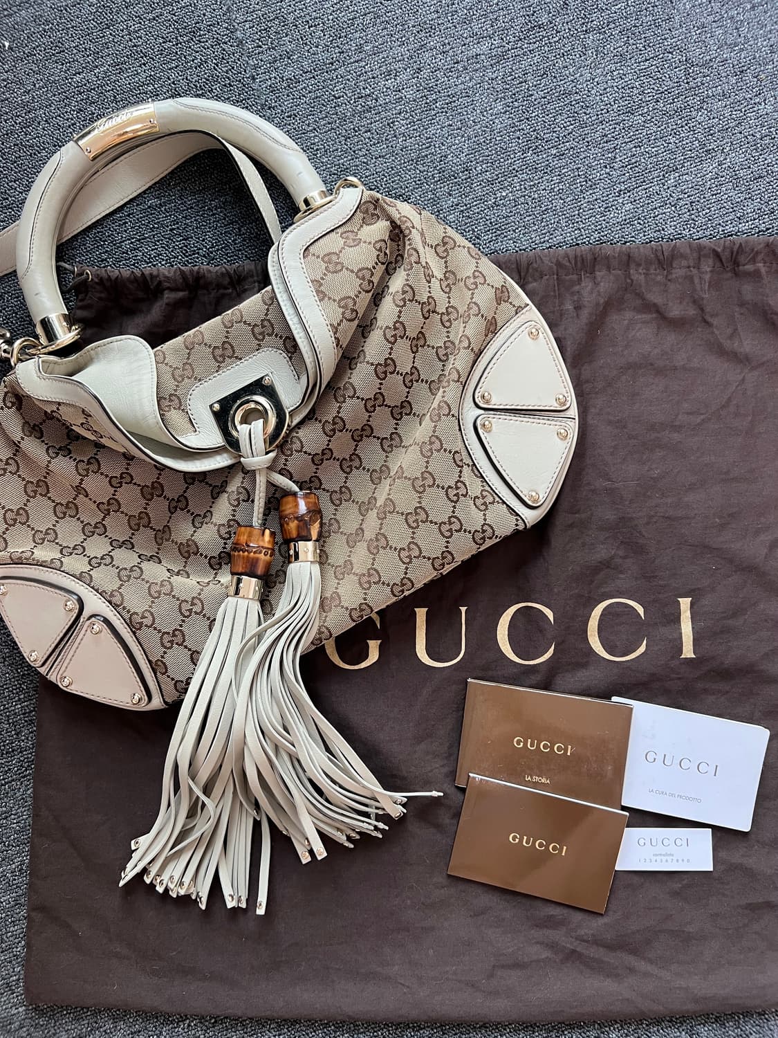 구찌 구찌씨마 인디 숄더백 상품이미지4