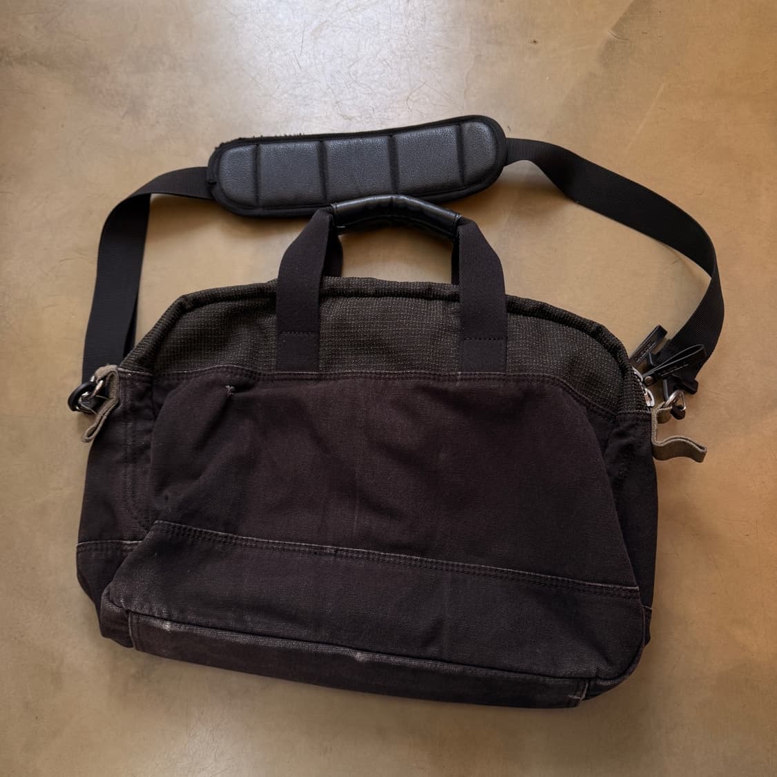 디젤 유니크 패브릭 데미지 브리프케이스 크로스백 상품이미지5