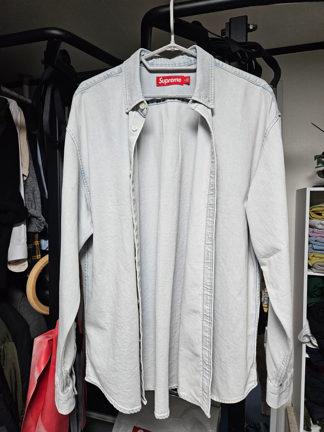슈프림 스몰 박스 셔츠 데님 (23SS) L 상품이미지2