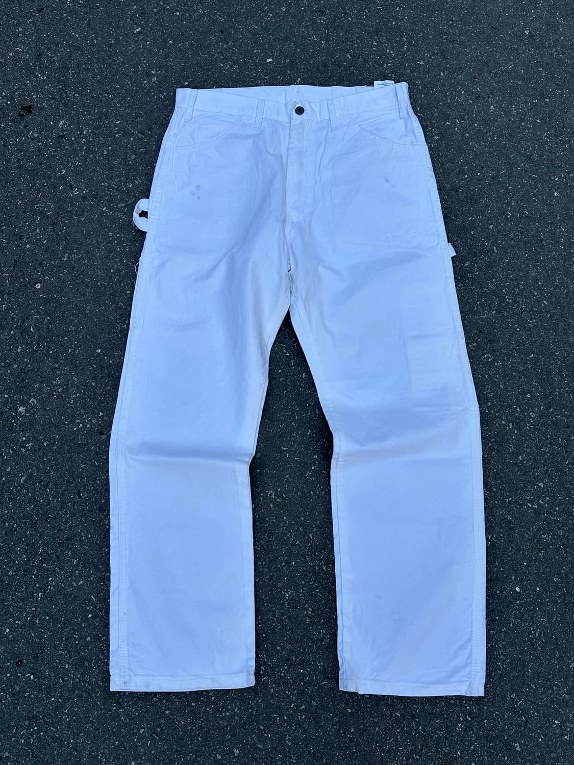 [디키즈] •Dickies Carpenter White Pants 상품이미지3