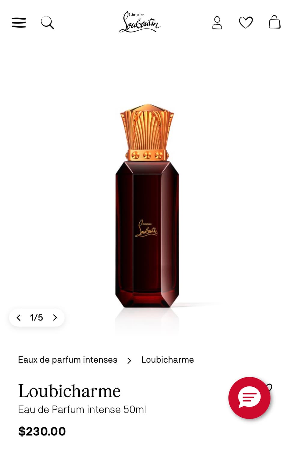 크리스찬 루부탱 인텐스 루비참 향수 50ml 상품이미지8