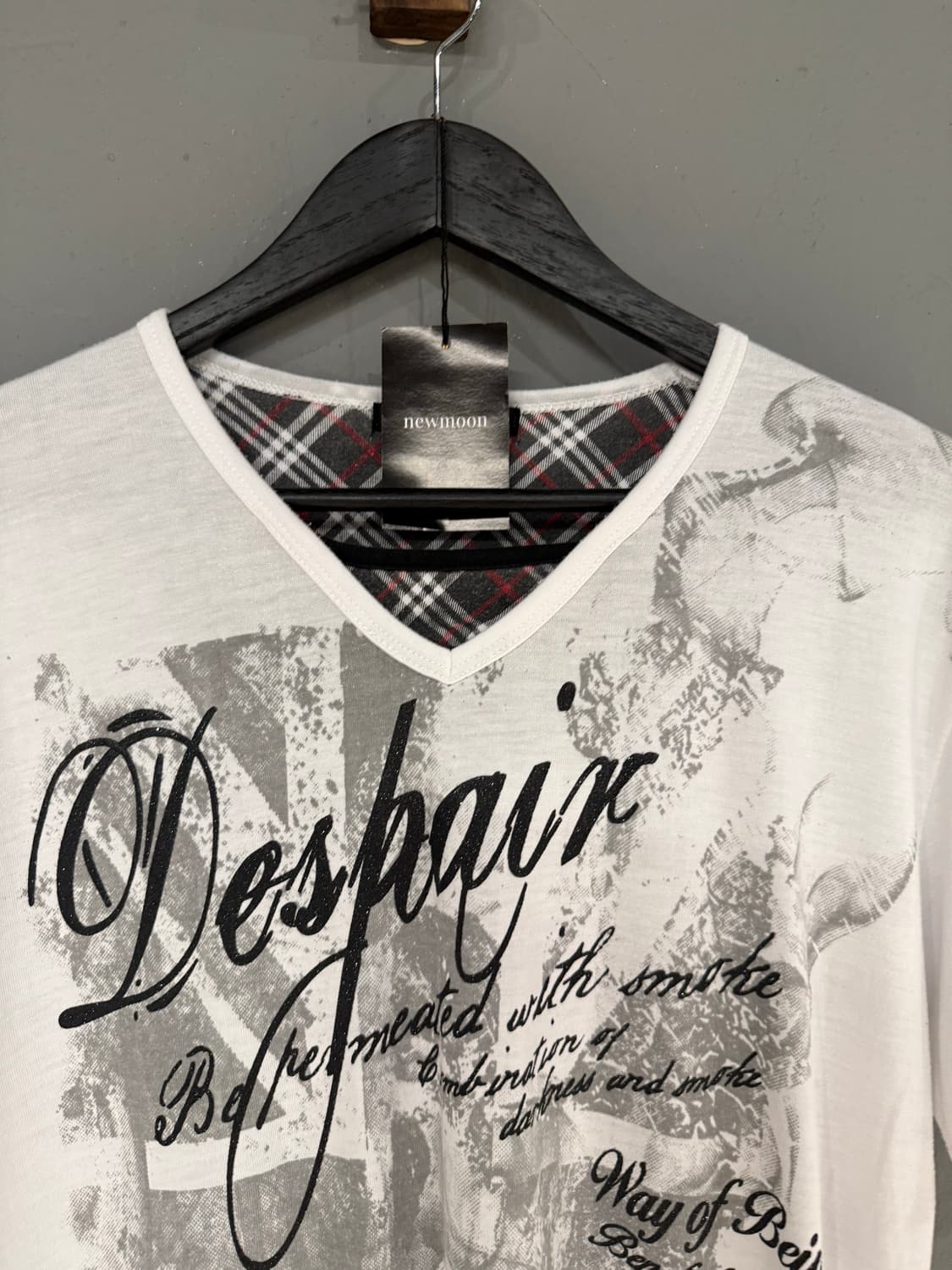 layered detail lettering & printing top 상품이미지7
