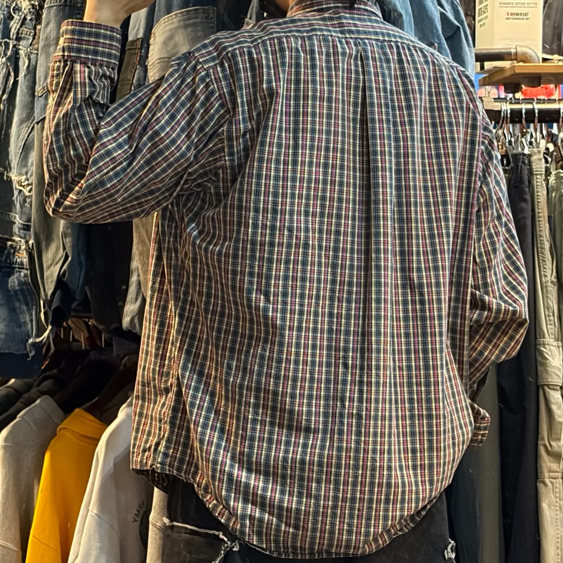 [No.9]Polo 폴로 체크 긴팔셔츠 상품이미지5