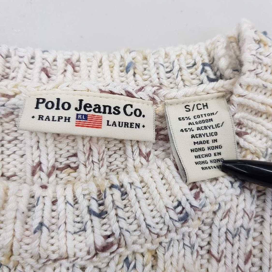 폴로 랄프로렌 리브 니트 S사이즈 상품이미지3