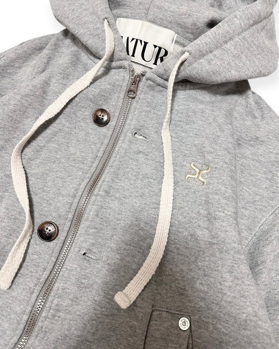 SATUR 세터 테오 투웨이 후드집업 상품이미지4