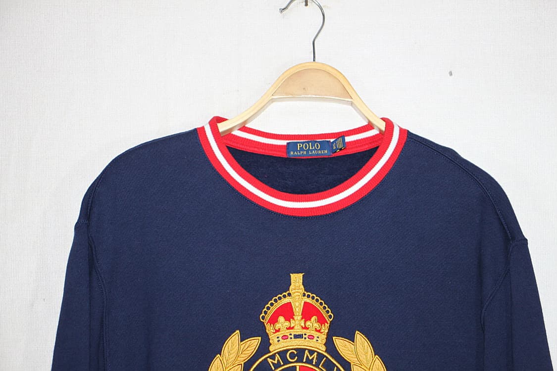 Polo Ralph Lauren 폴로 월계수로고 스웻 맨투맨(L) 상품이미지3