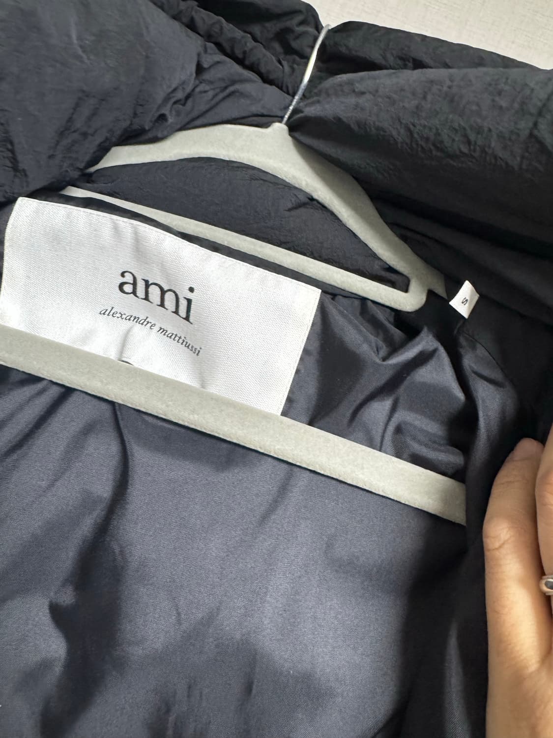 ami 아미 패딩 하트패치 s사이즈 상품이미지7