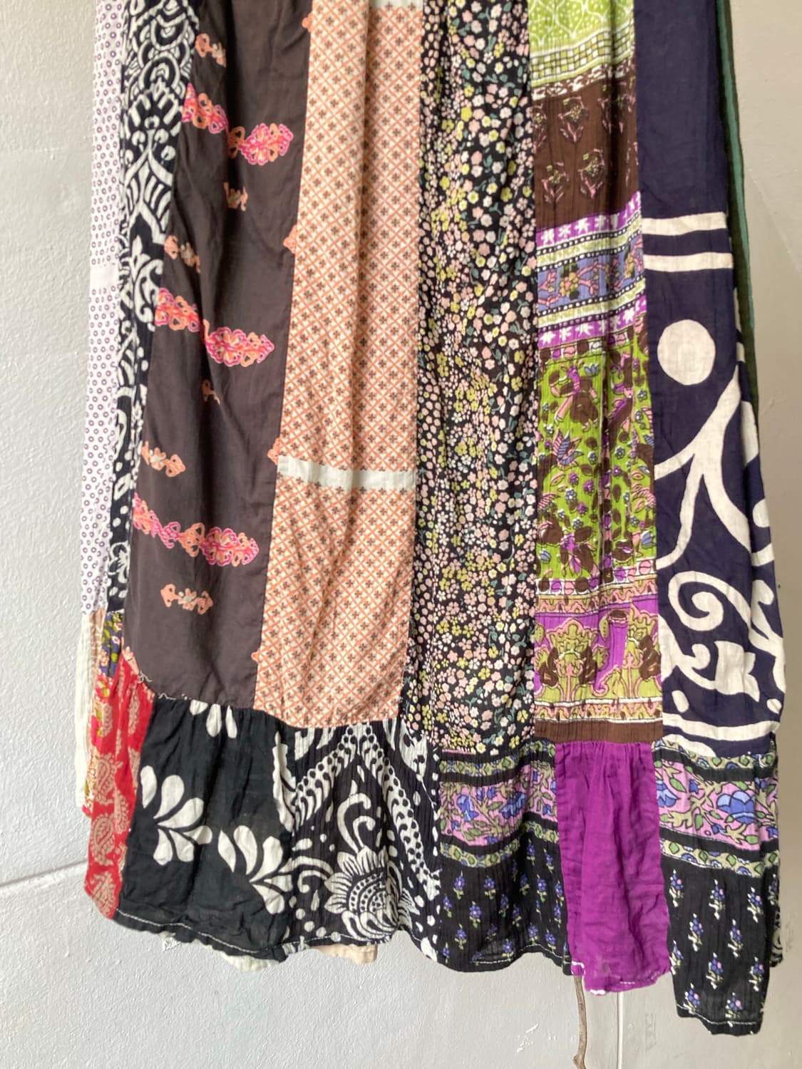 코튼 100 레이어드 모리걸 롱 스커트 상품이미지3