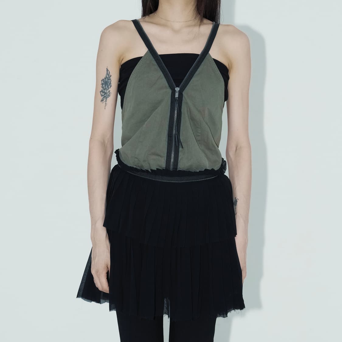 Diesel zipper halter top 상품이미지1