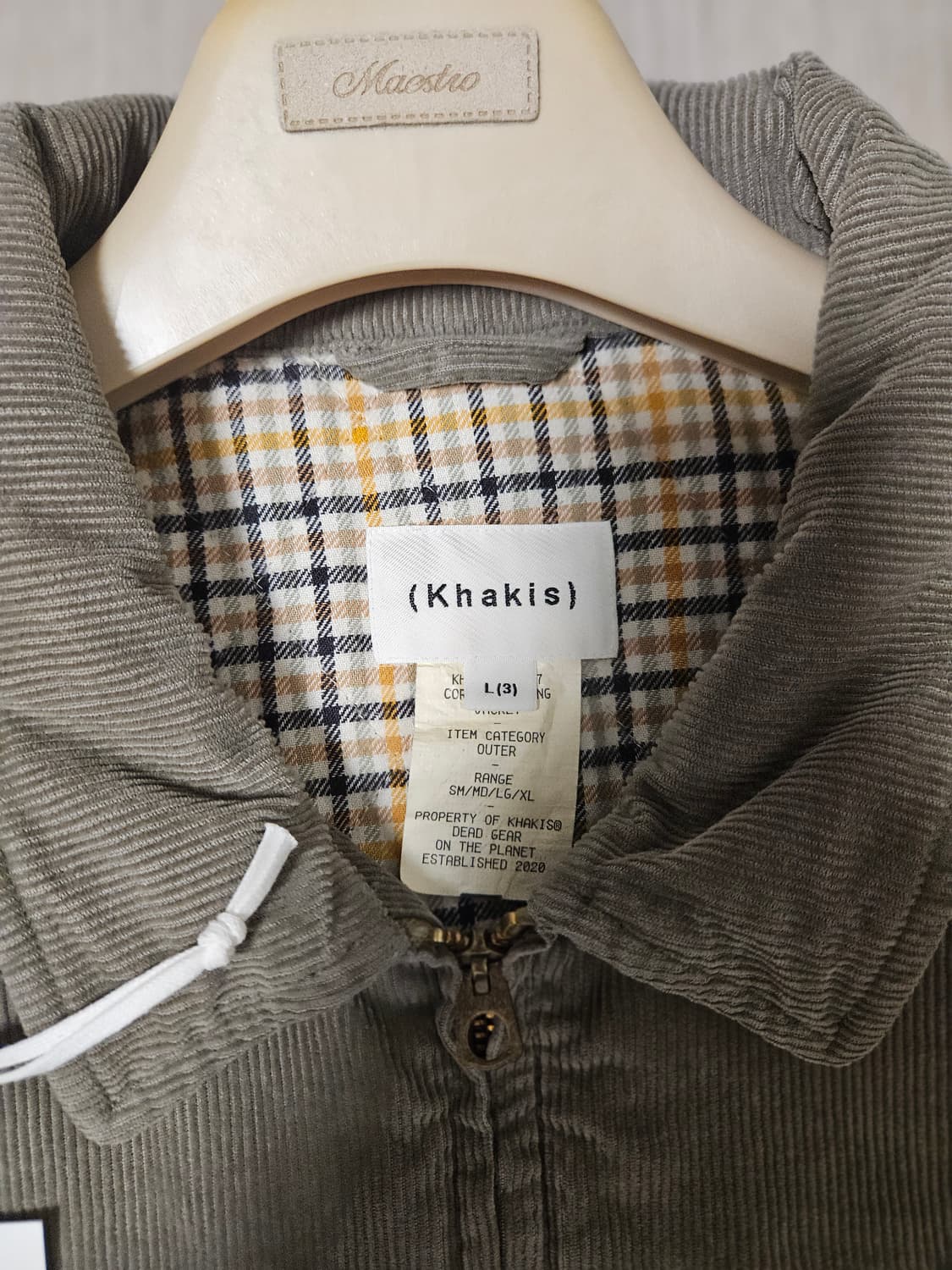 카키스 코듀로이자켓 상품이미지4