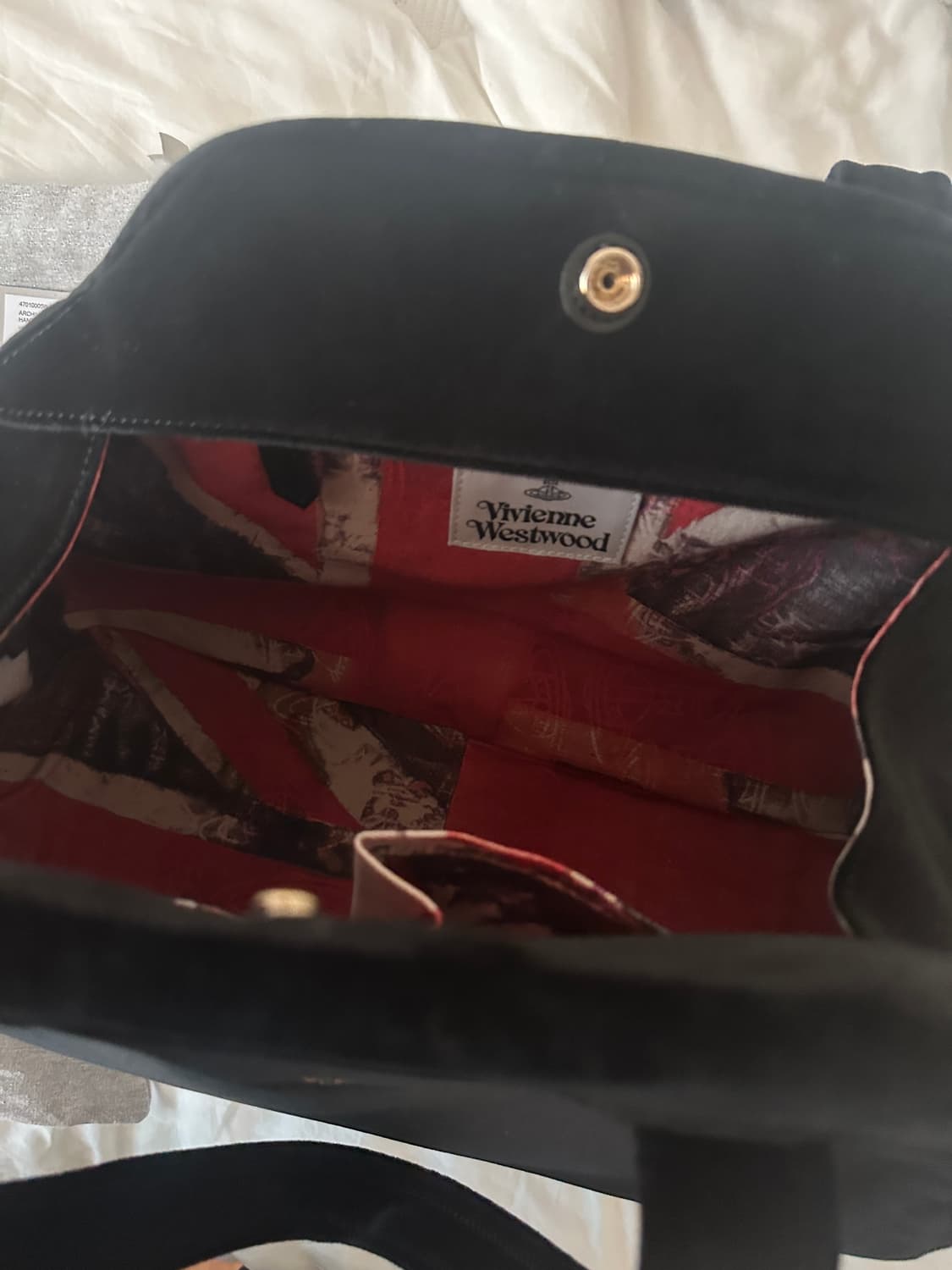 비비안웨스트우드 야스민 벨벳 라지 상품이미지7