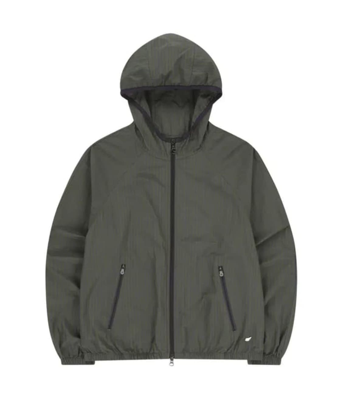 코이세이오 체크 윈드브레이커 머드 카키 상품이미지1