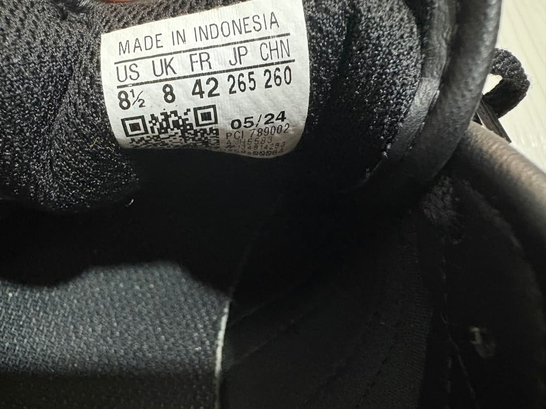 아디다스 컨트리 올블랙 상품이미지5