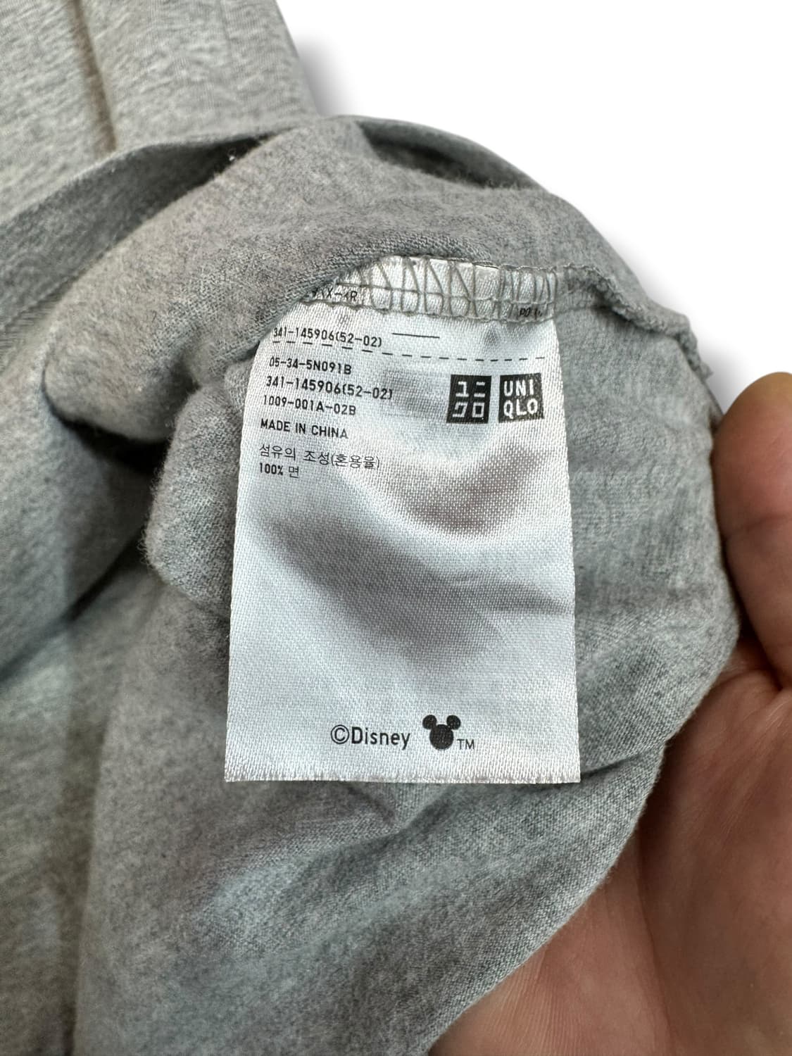 유니클로 x 디즈니 미키마우스 링거 티셔츠 (L) 상품이미지6