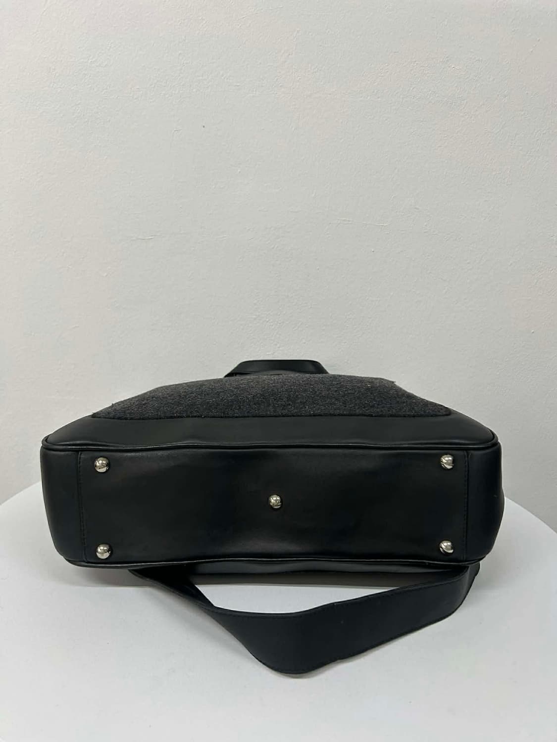 티파니앤코 가죽 울 투웨이 빅 토트백 크로스 겸 숄더백 상품이미지5