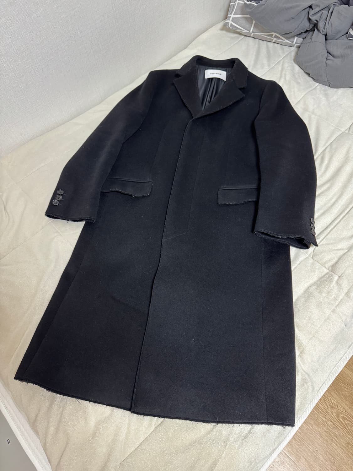 토니웩 크루도 캐시미어 커팅 코트 상품이미지2