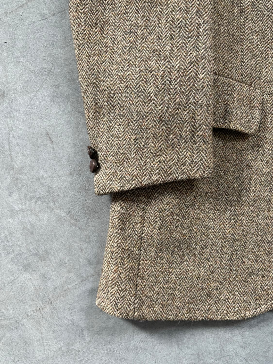 Burberry 버버리 브라운 헤링본 블레이져 자켓 상품이미지3