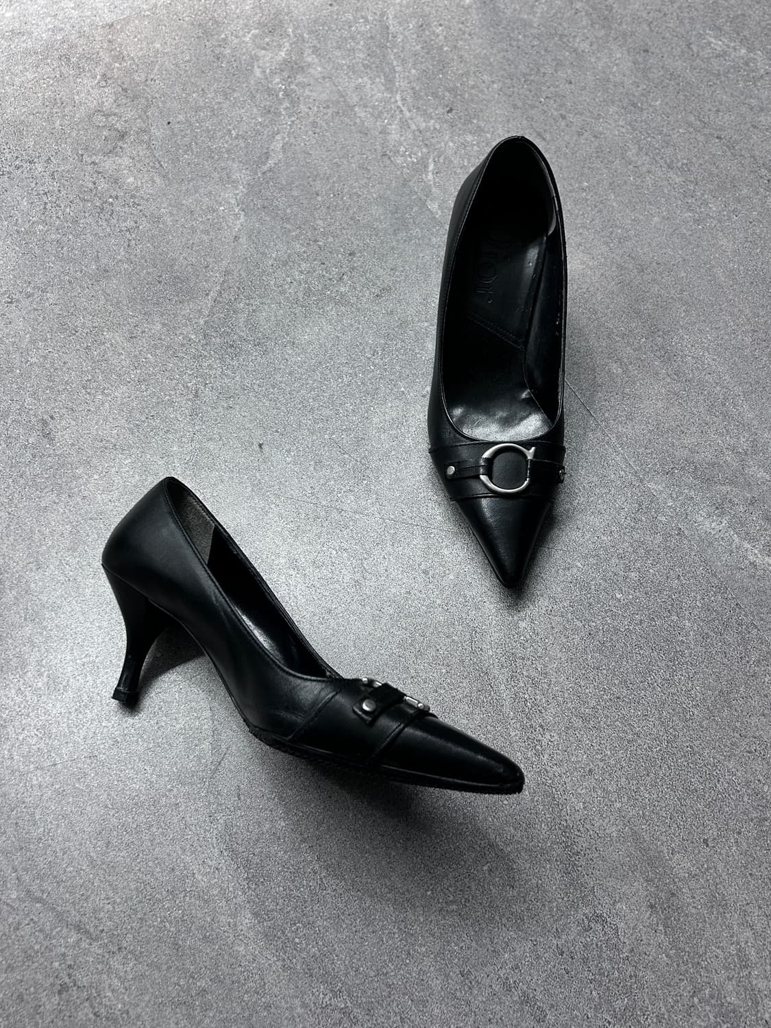 디올 레더 스틸레토 펌프스  상품이미지4