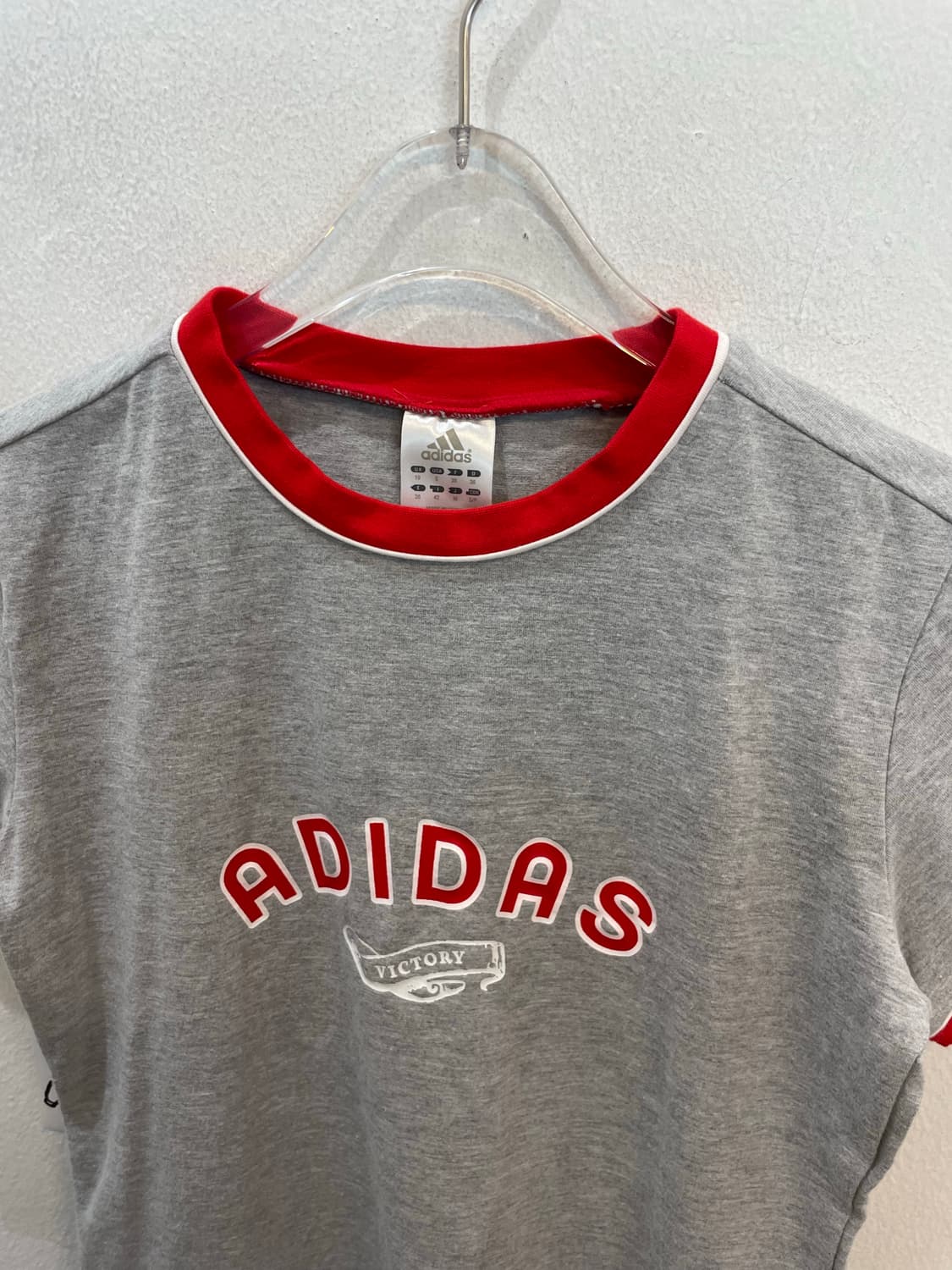 Adidas red point half T 상품이미지2