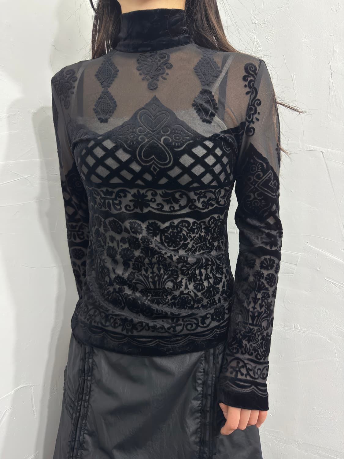 moga ethnic mesh blouse 상품이미지1