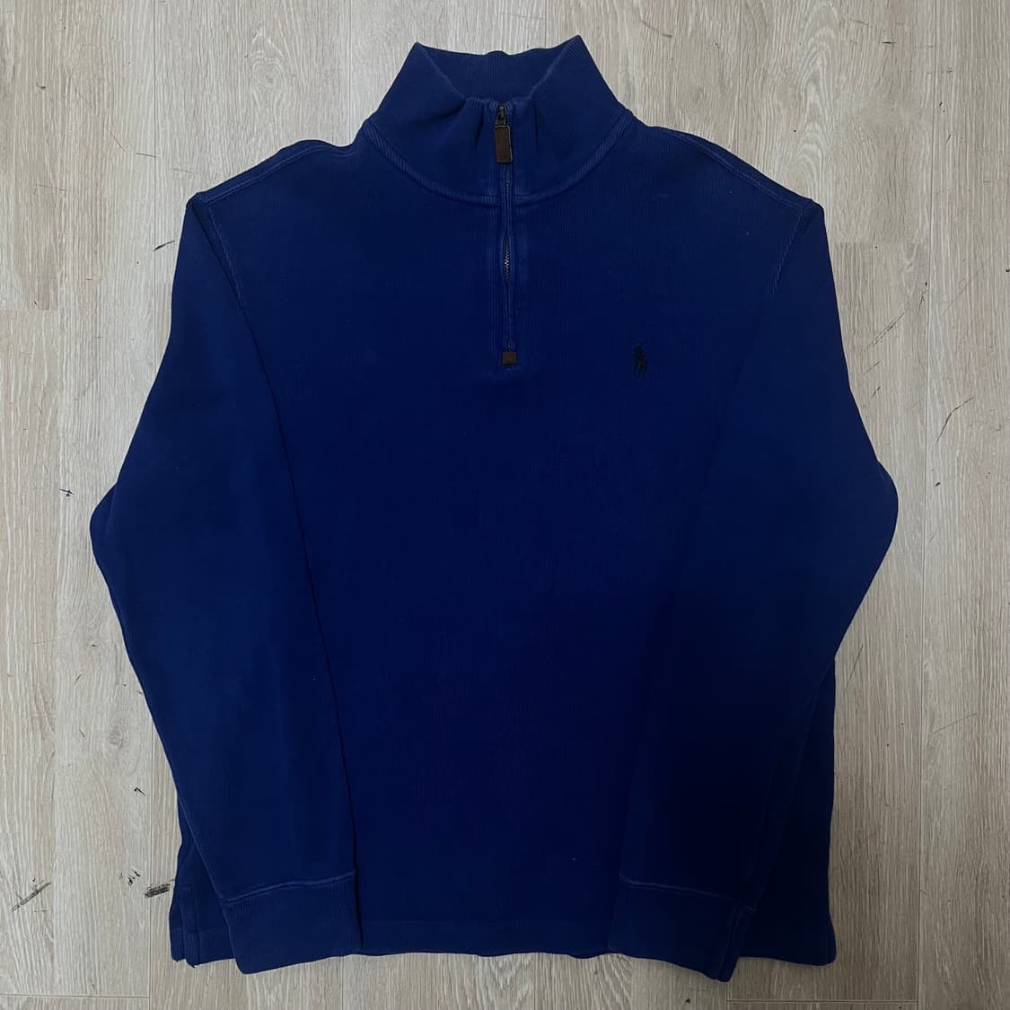 폴로 랄프로렌 포니 스몰 로고 하프 집업 니트 S(90) 상품이미지3