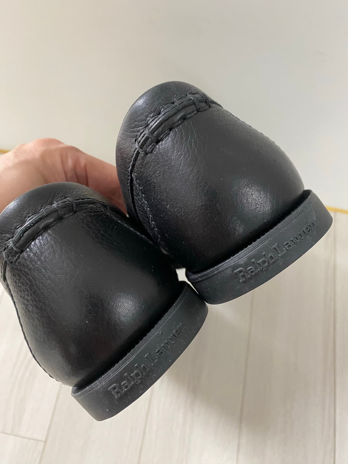 폴로 랄프로렌 페니 로퍼 블랙 275 상품이미지4