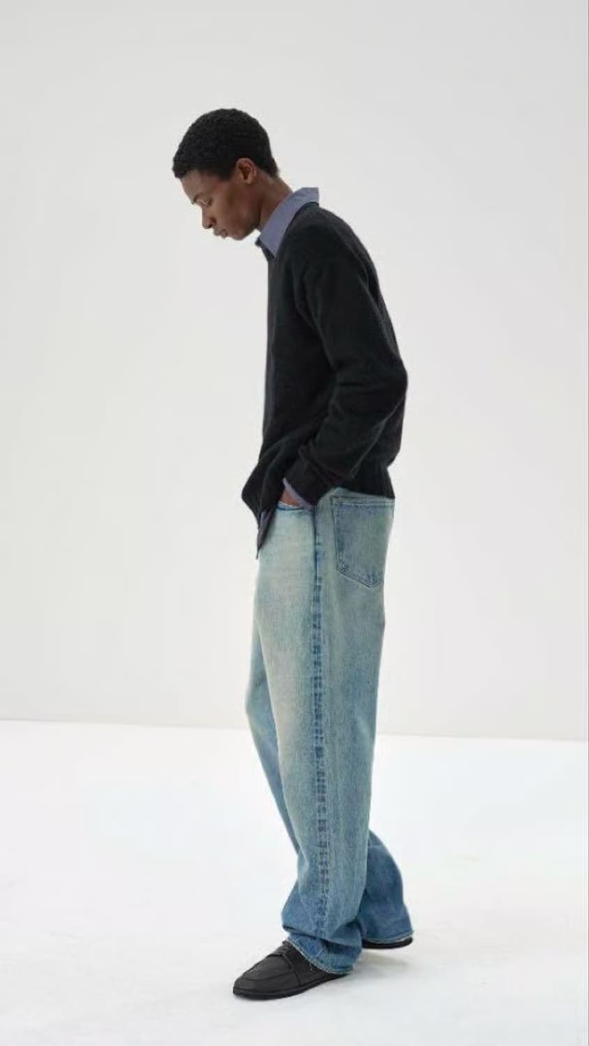 오라리 AURALEE 24AW 셀비지 페인터 데님 팬츠 5사이즈 상품이미지3