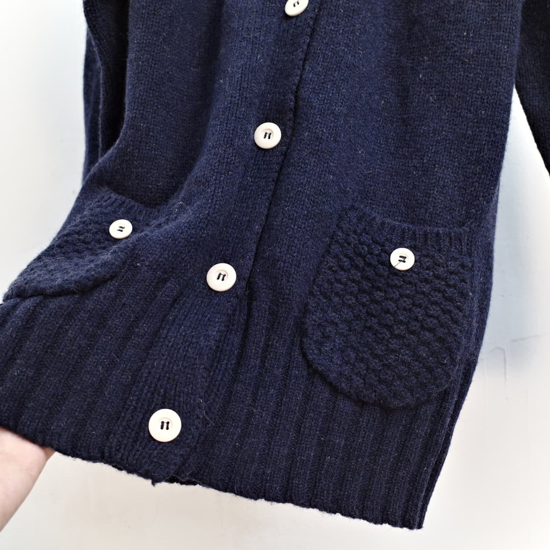 heavy wool knit cardigan 상품이미지4