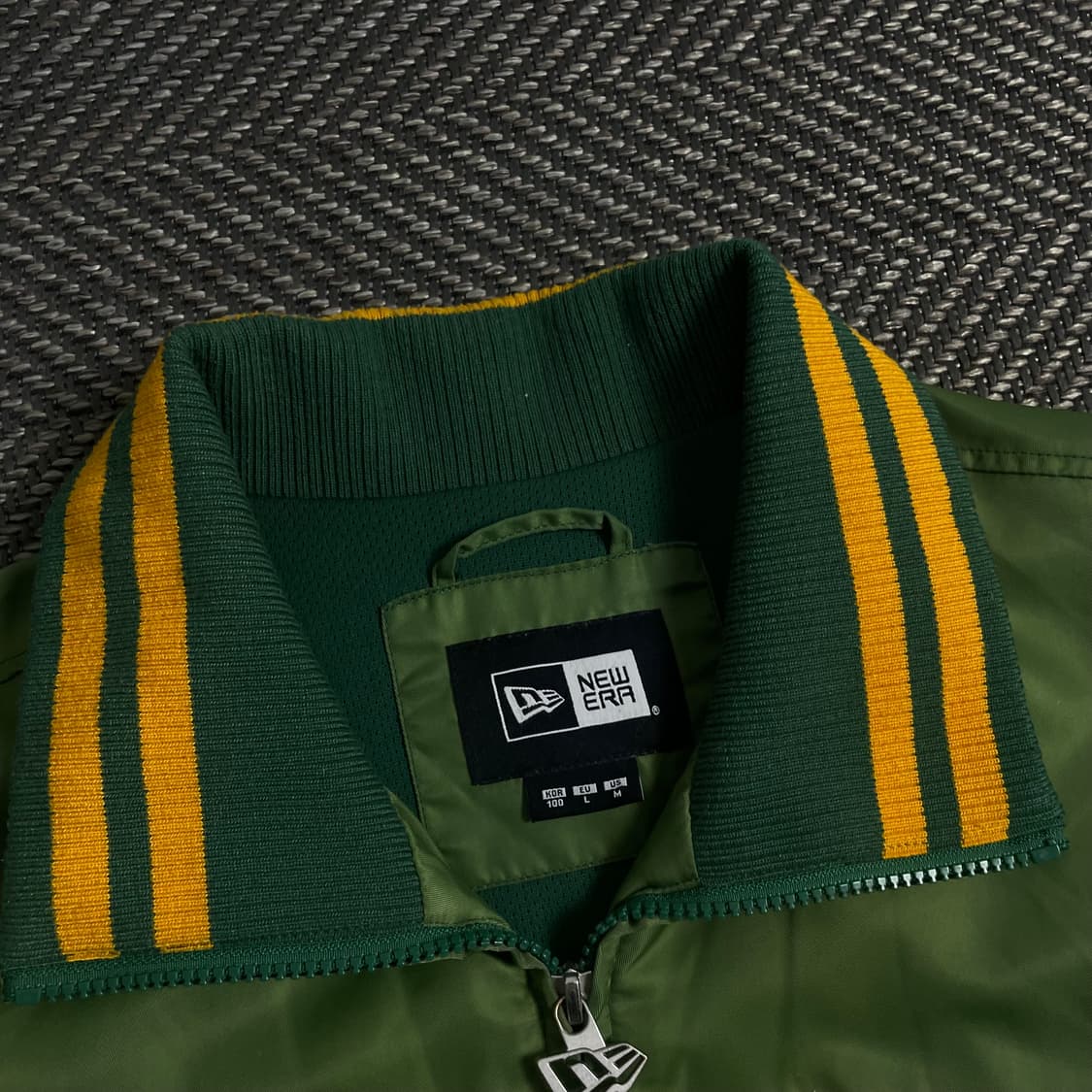 뉴에라 MLB 오클랜드 애슬레틱스 스타디움 바시티 재킷o 3959 상품이미지6