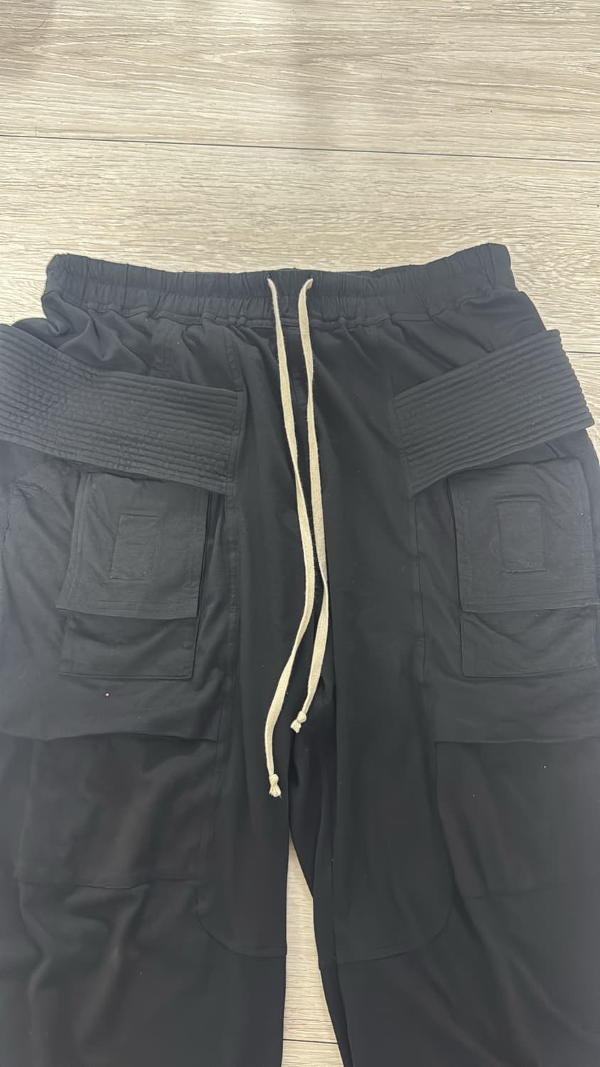 [M] 릭오웬스 와이드 크리치 태권도 팬츠 RN 상품이미지2