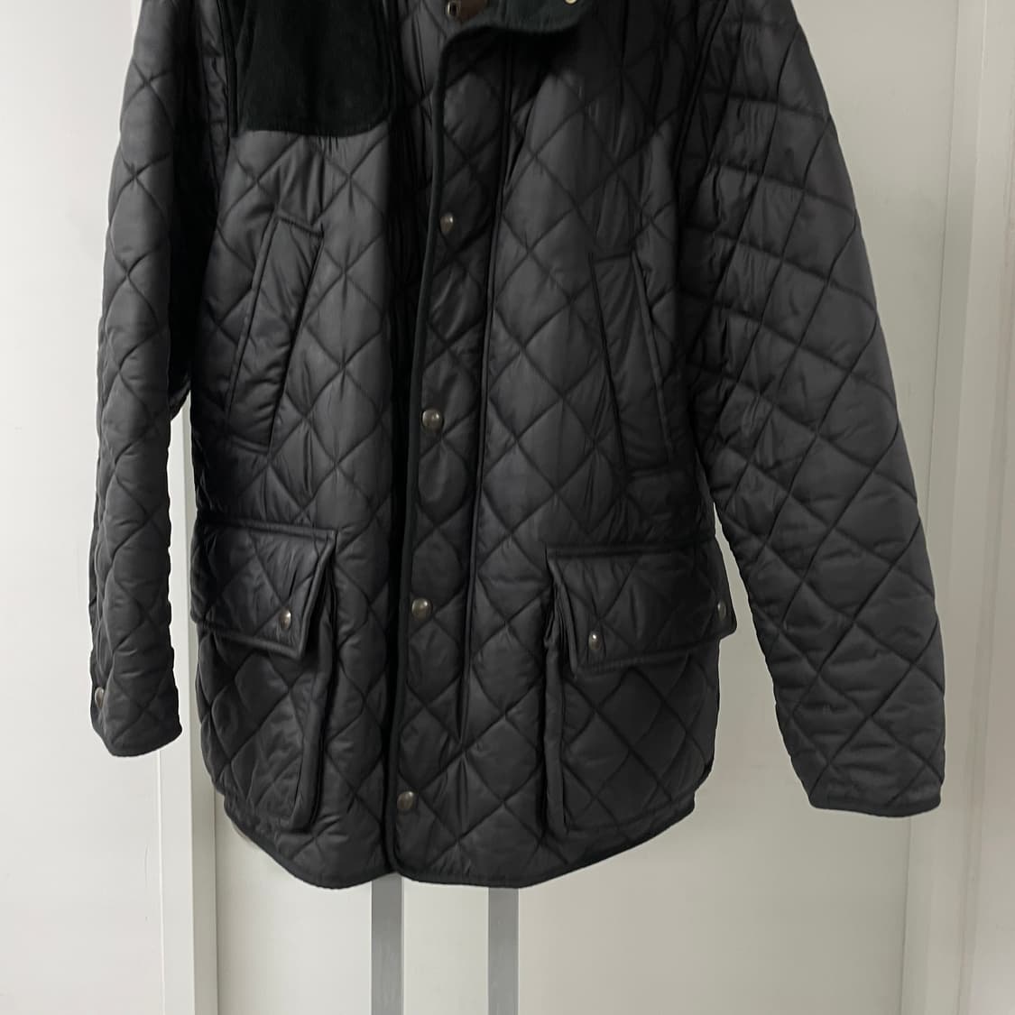 폴로 랄프로렌 블랙 퀄팅 자켓 M 상품이미지3