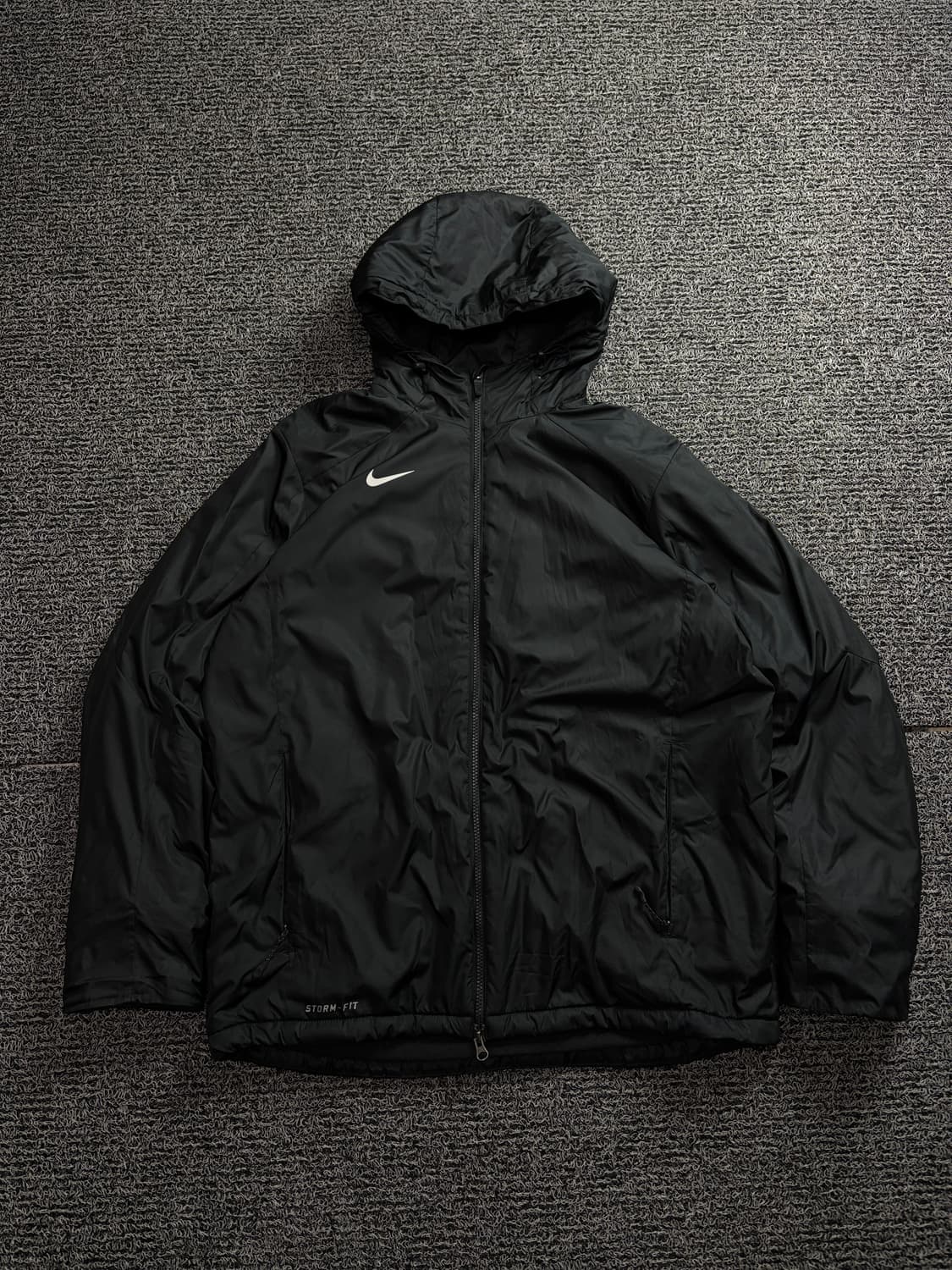 나이키 스톰핏 스우시 블랙 기모 바람막이 1692 상품이미지2