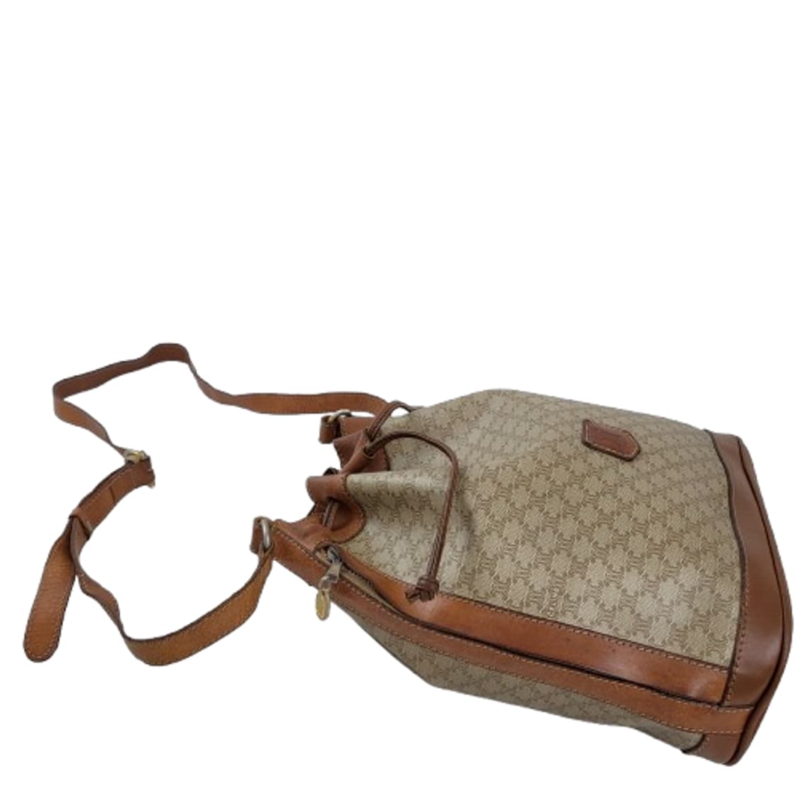 정품 셀린느 빈티지 마카담 드로우스트링 버킷백 상품이미지5