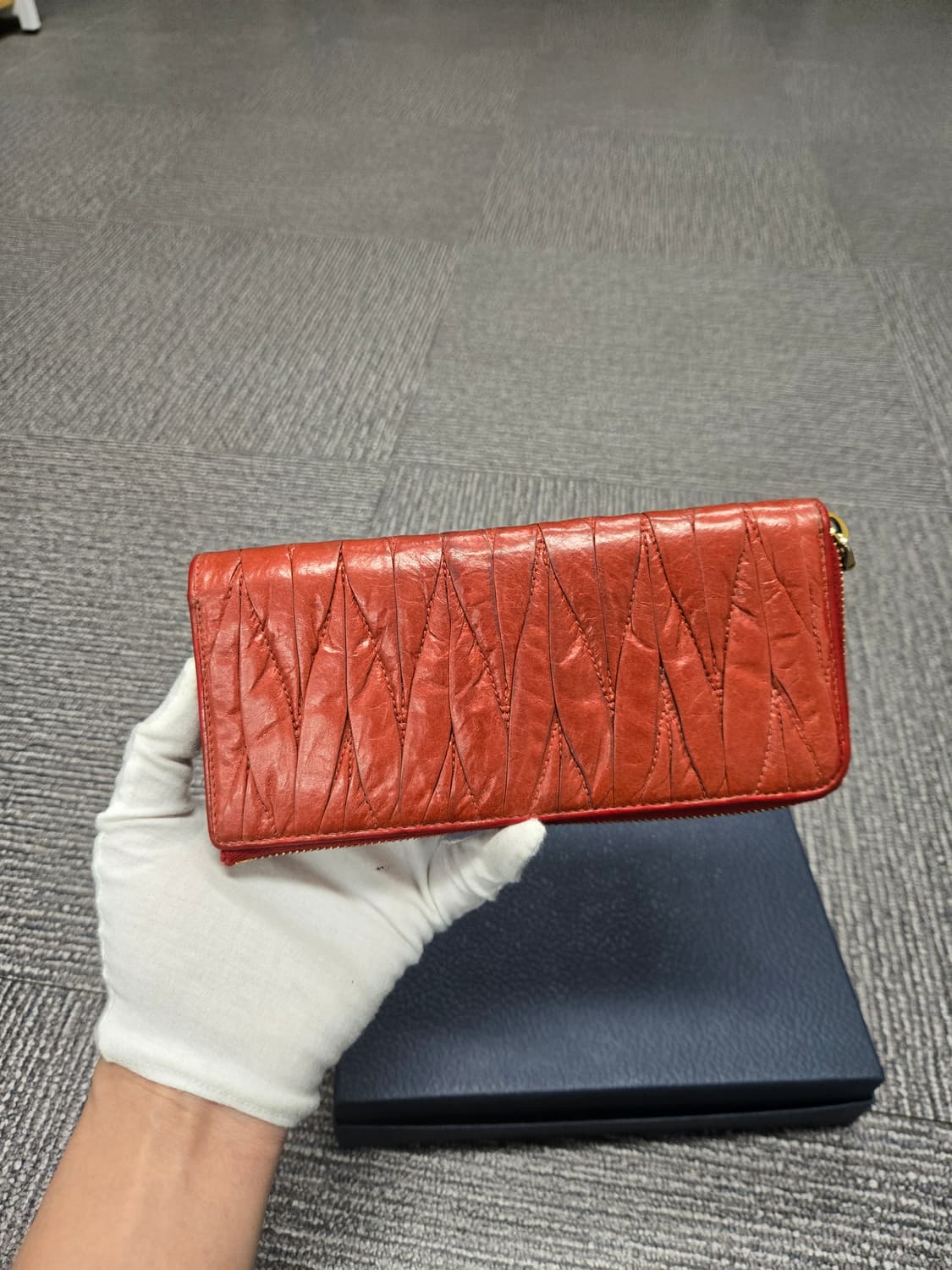 [특가][정품] 미우미우 마테라쎄 장지갑 상품이미지2