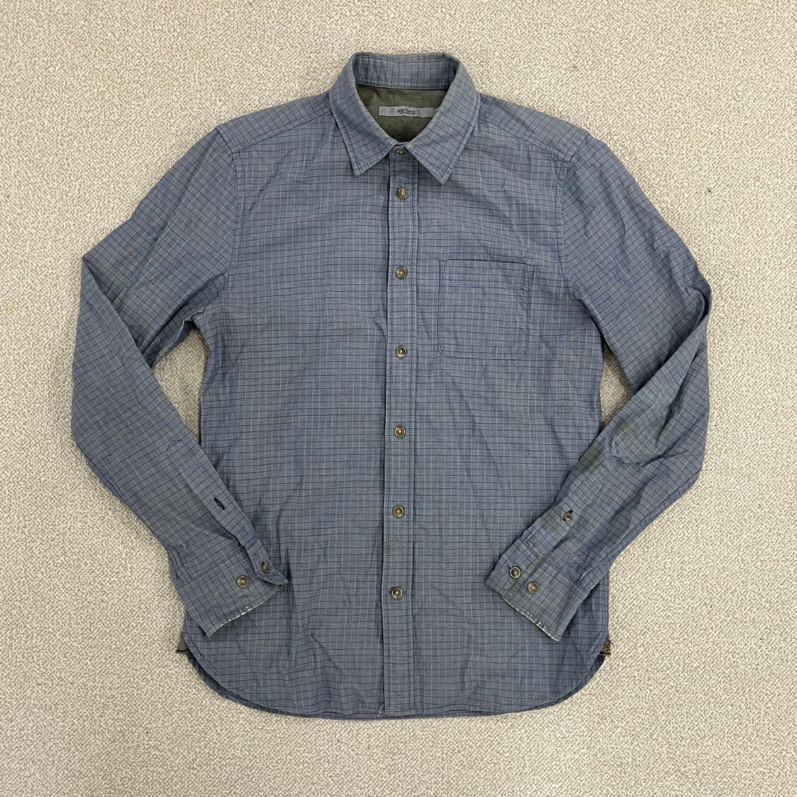 95 시리즈 체크 긴팔 셔츠 남방 0224M 상품이미지1