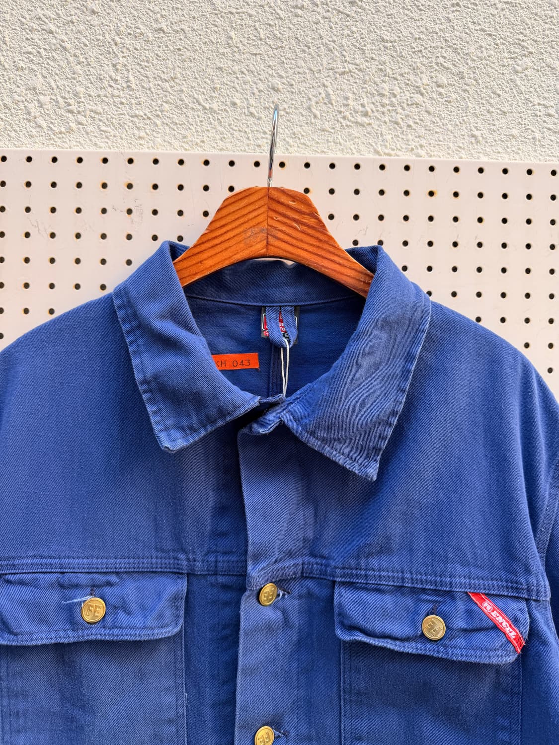 OLD EURO FADED NAVY FRENCH 빈티지 프렌치워크자켓 상품이미지6