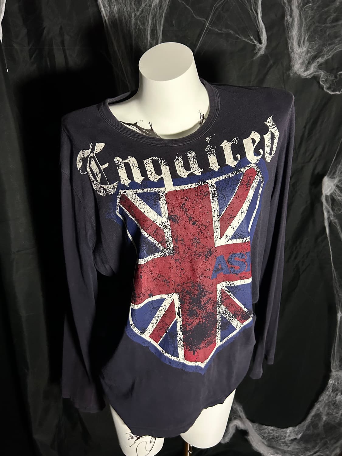 Ask enquired union jack printing sleeve 상품이미지1