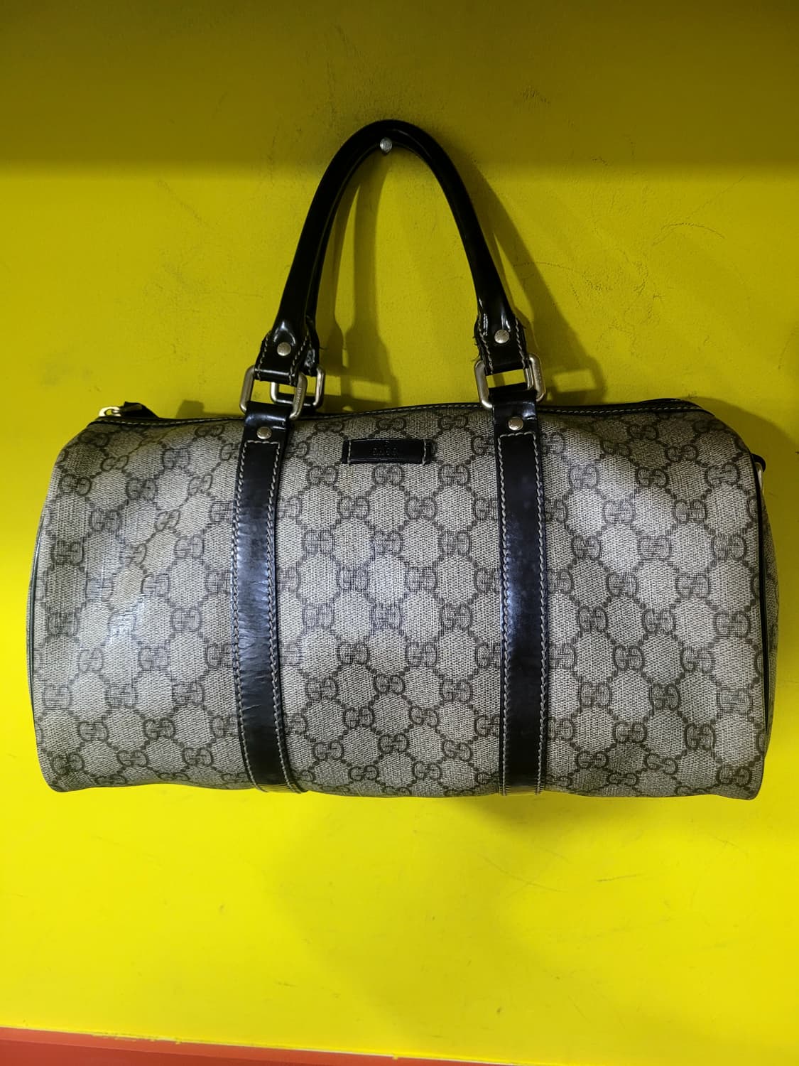 정품 구찌 GG 수프림  보스턴백 203696 상품이미지1