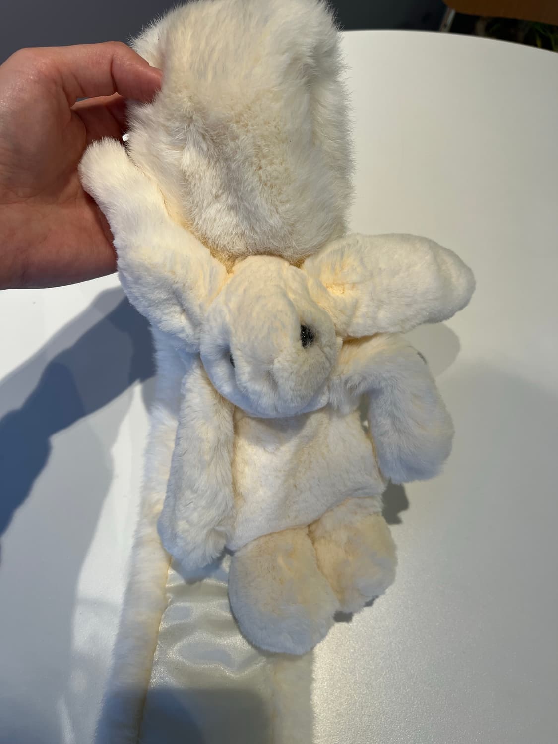 100% 토끼털 토끼 머플러 상품이미지5