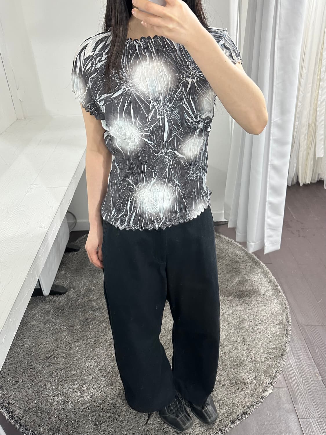 pleats design top 상품이미지4