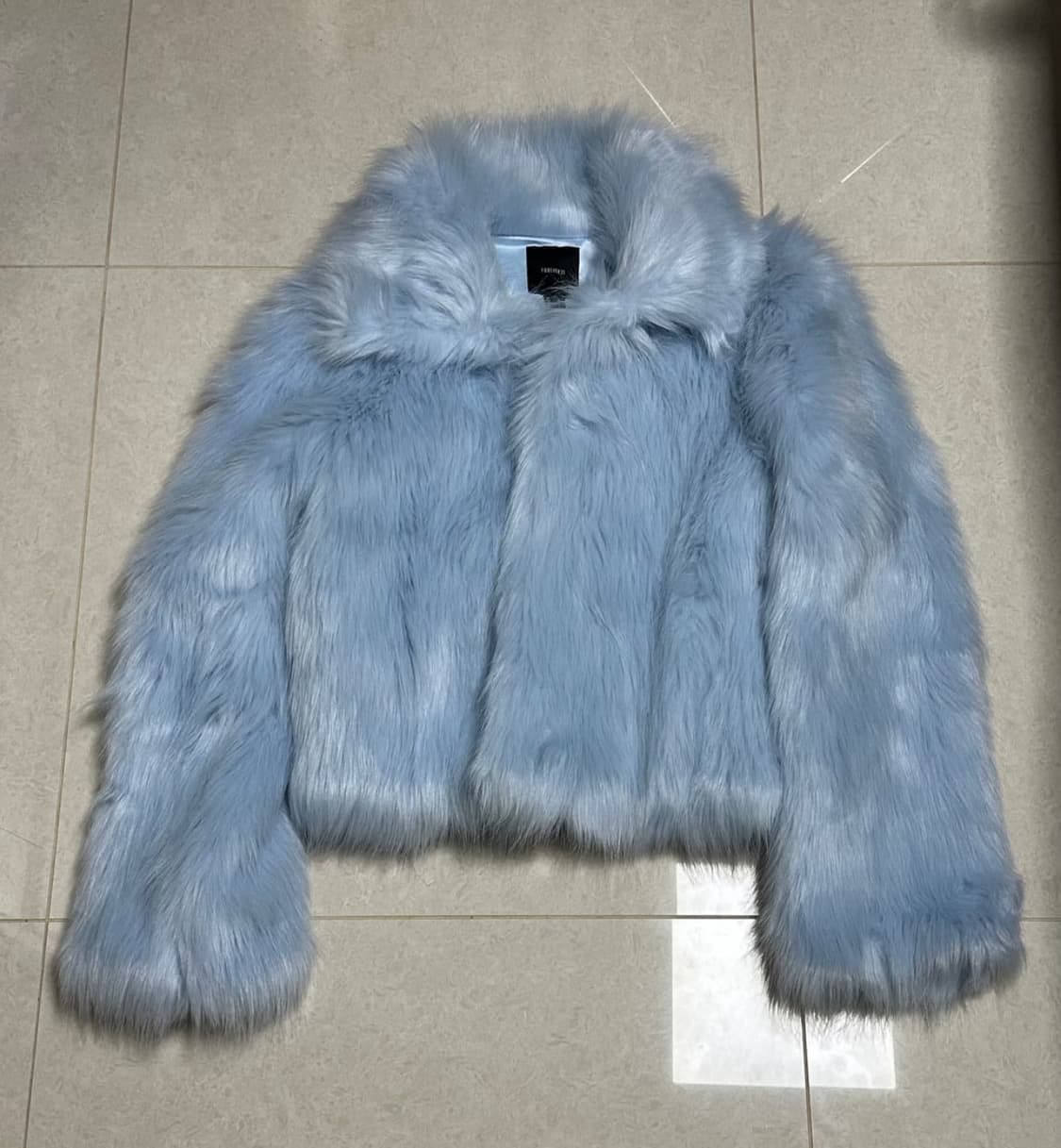 BABY BLUE ECO FUR 블루 에코 퍼자켓  상품이미지2