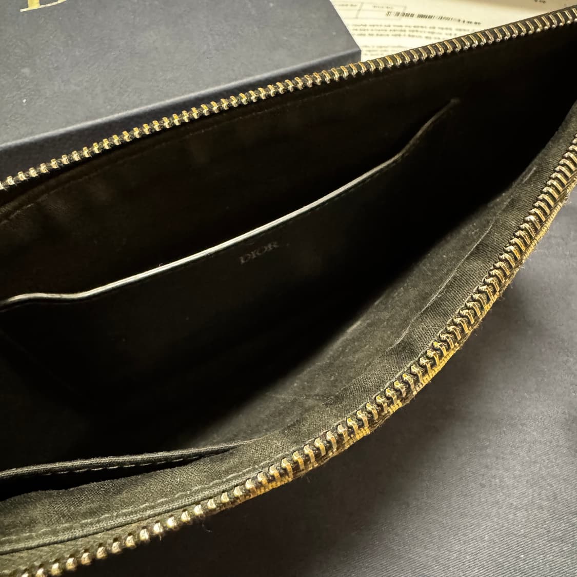 [ 풀구성 ] 디올 오블리크 A5 클러치백 상품이미지6
