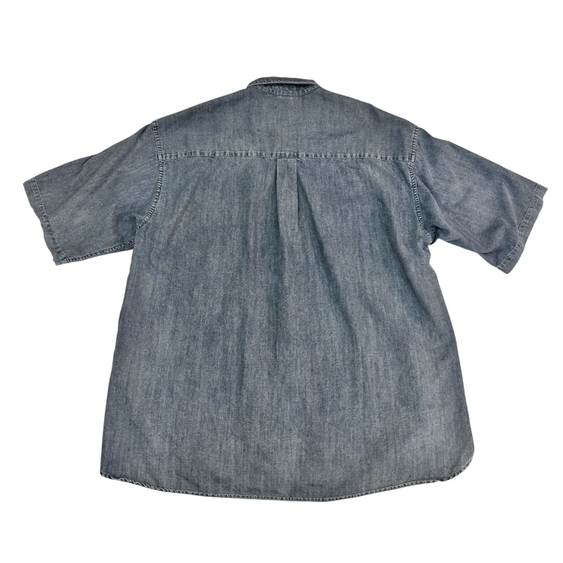 파르티멘토 오버 핏 반팔 데님 셔츠 상품이미지5