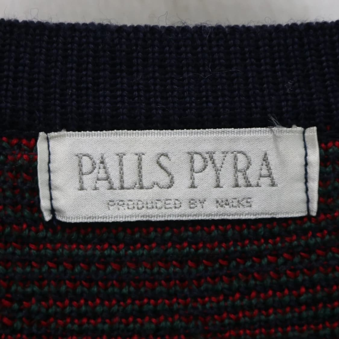PALLS PYRA 빈티지 체크 금장 가디건  상품이미지5