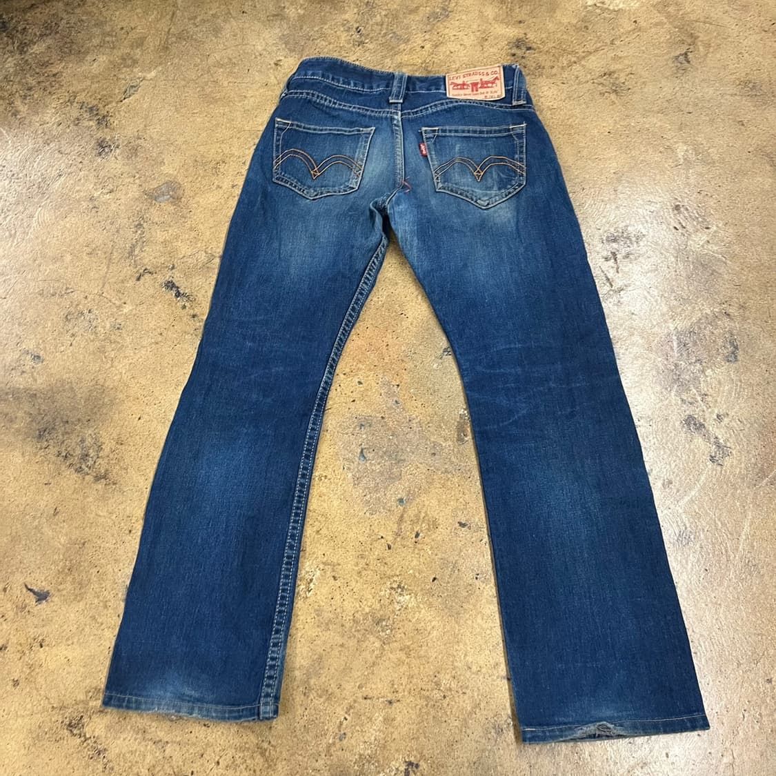 [정품] 리바이스 진청 데님 청바지 b14 상품이미지3