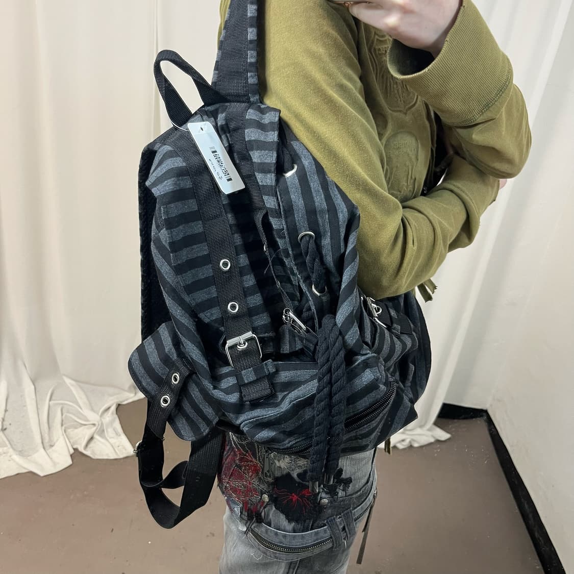 Vintage stripe bag 상품이미지2