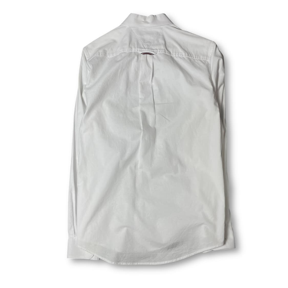 타미힐피거 미니로고 화이트 긴팔 셔츠 S 상품이미지3