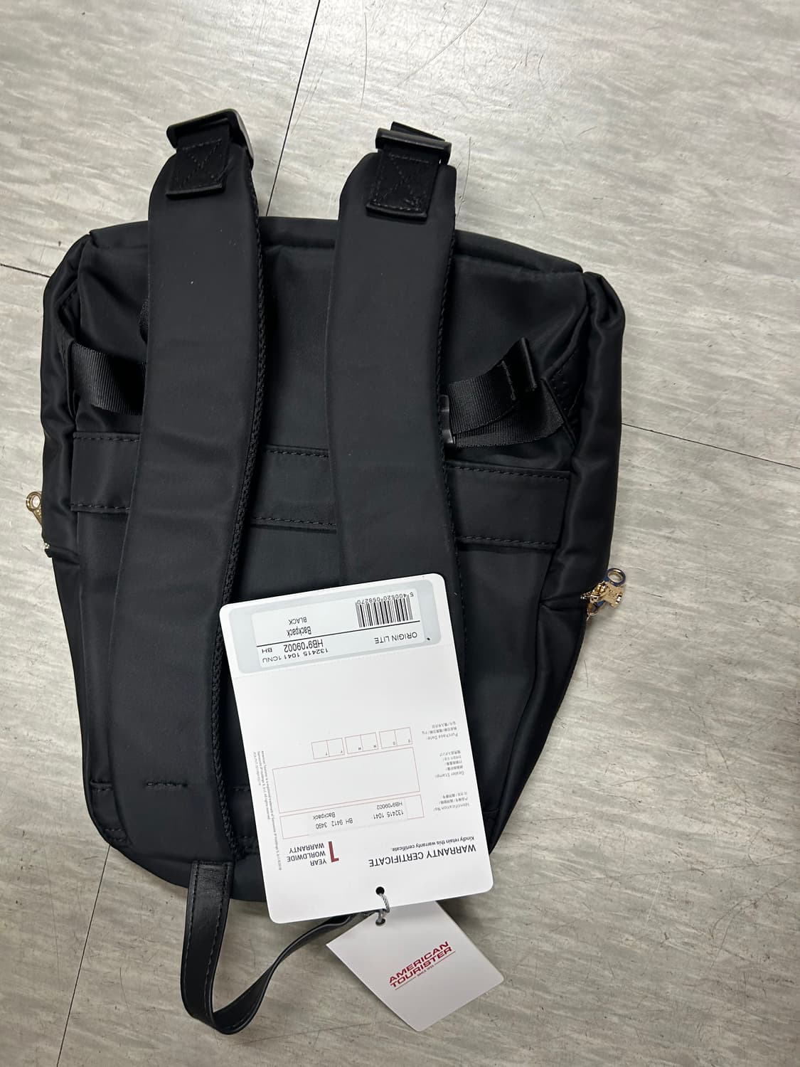 아메리칸투어리스터 블랙 백팩 가방 상품이미지4