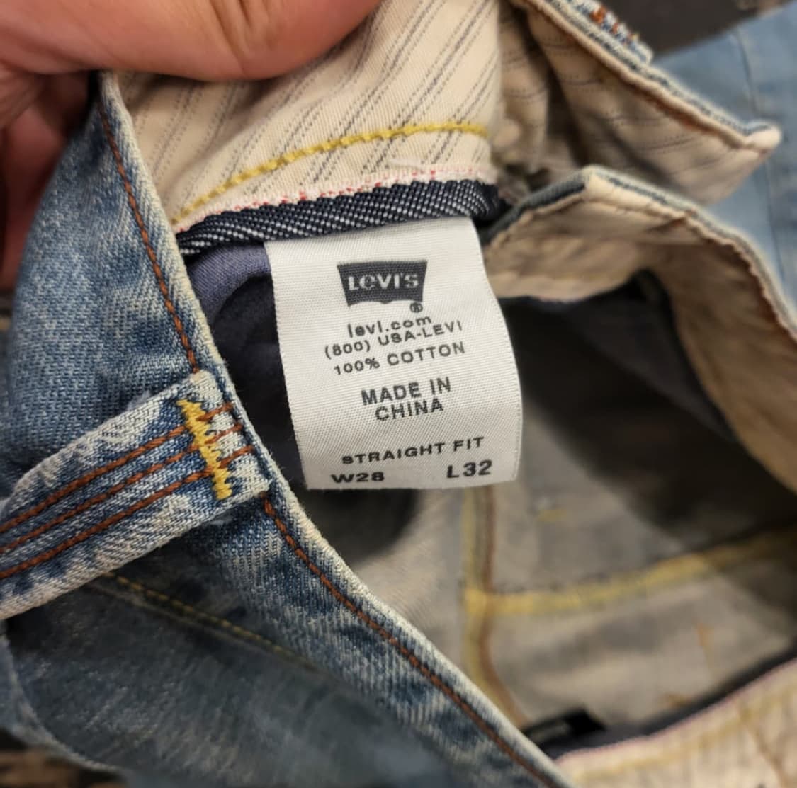 리바이스 데님 701 상품이미지5